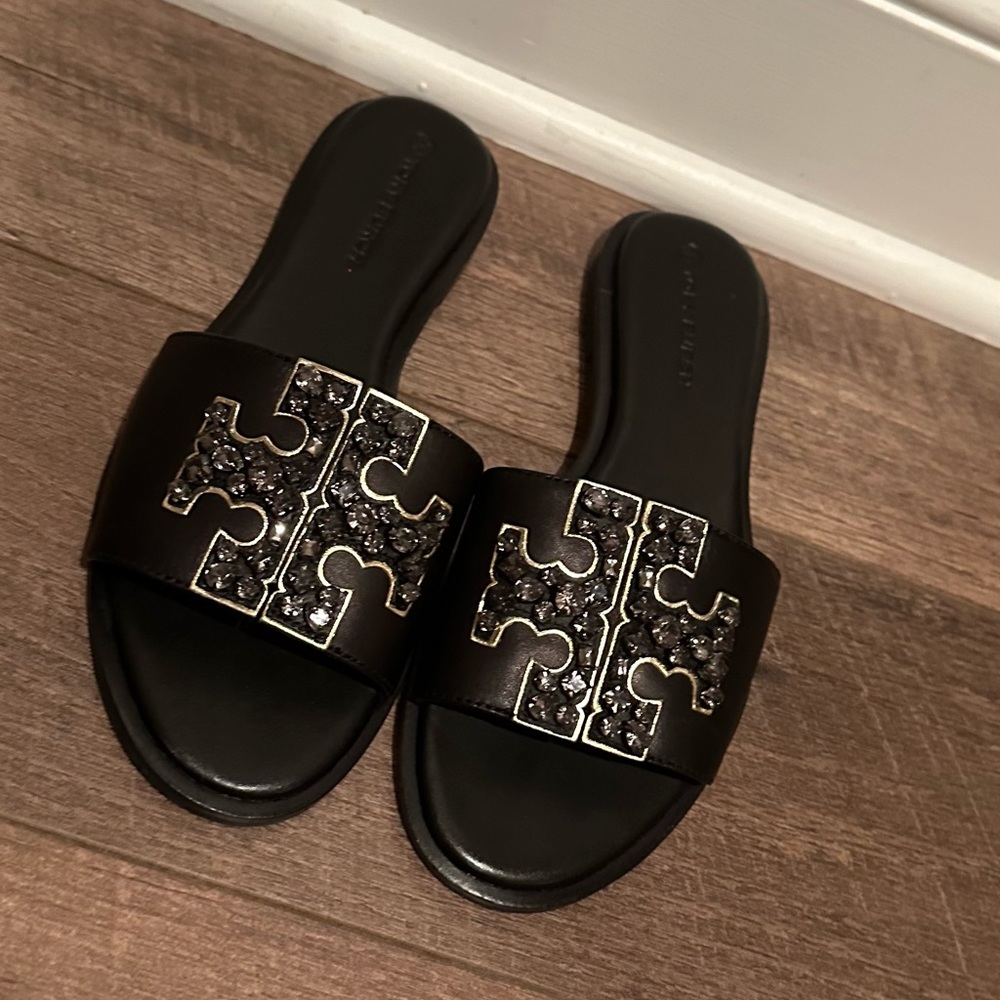 Tory Burch Ines Crystal Embellished Sandal